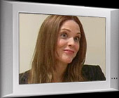 Mary McCormack videos, In plain sight, sound clips, video clips, video archive, interviews: Right at your door
