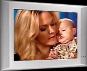 Mary McCormack videos, sound clips, video clips, video archive, Celebrity Poker Showdown: Mary and her baby